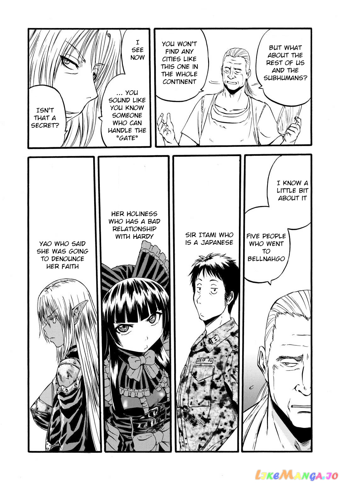 Gate - Jietai Kare no Chi nite, Kaku Tatakeri chapter 111 - page 22