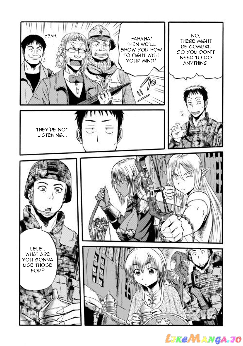 Gate - Jietai Kare no Chi nite, Kaku Tatakeri chapter 98 - page 12