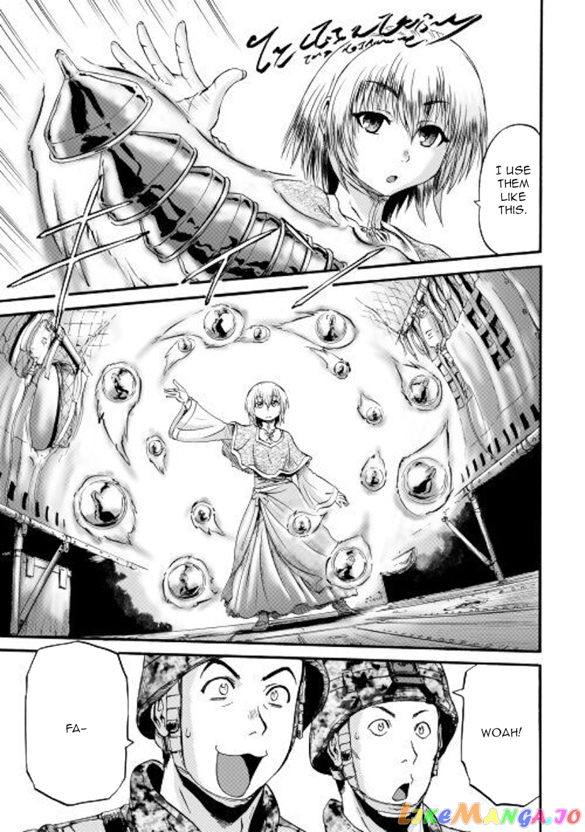 Gate - Jietai Kare no Chi nite, Kaku Tatakeri chapter 98 - page 13