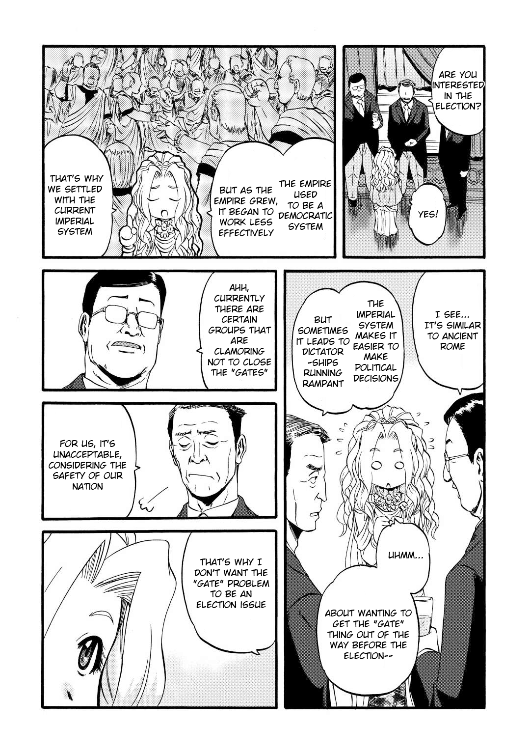 Gate - Jietai Kare no Chi nite, Kaku Tatakeri chapter 112 - page 16