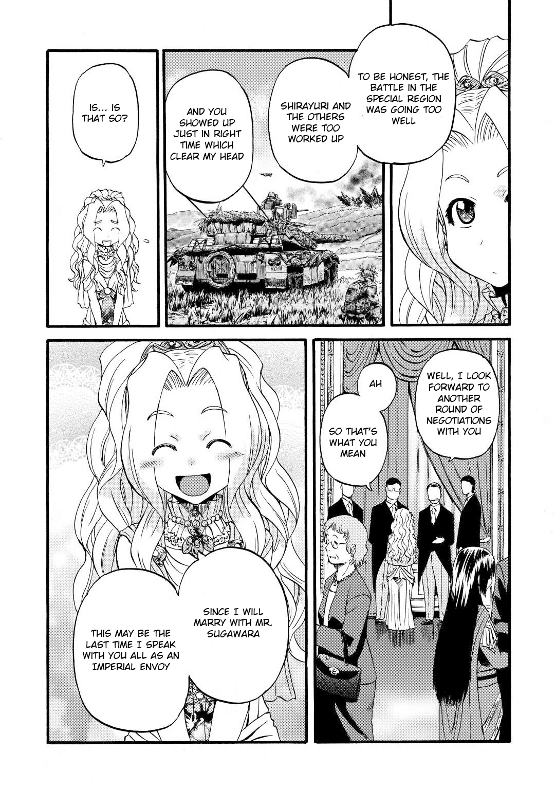 Gate - Jietai Kare no Chi nite, Kaku Tatakeri chapter 112 - page 19