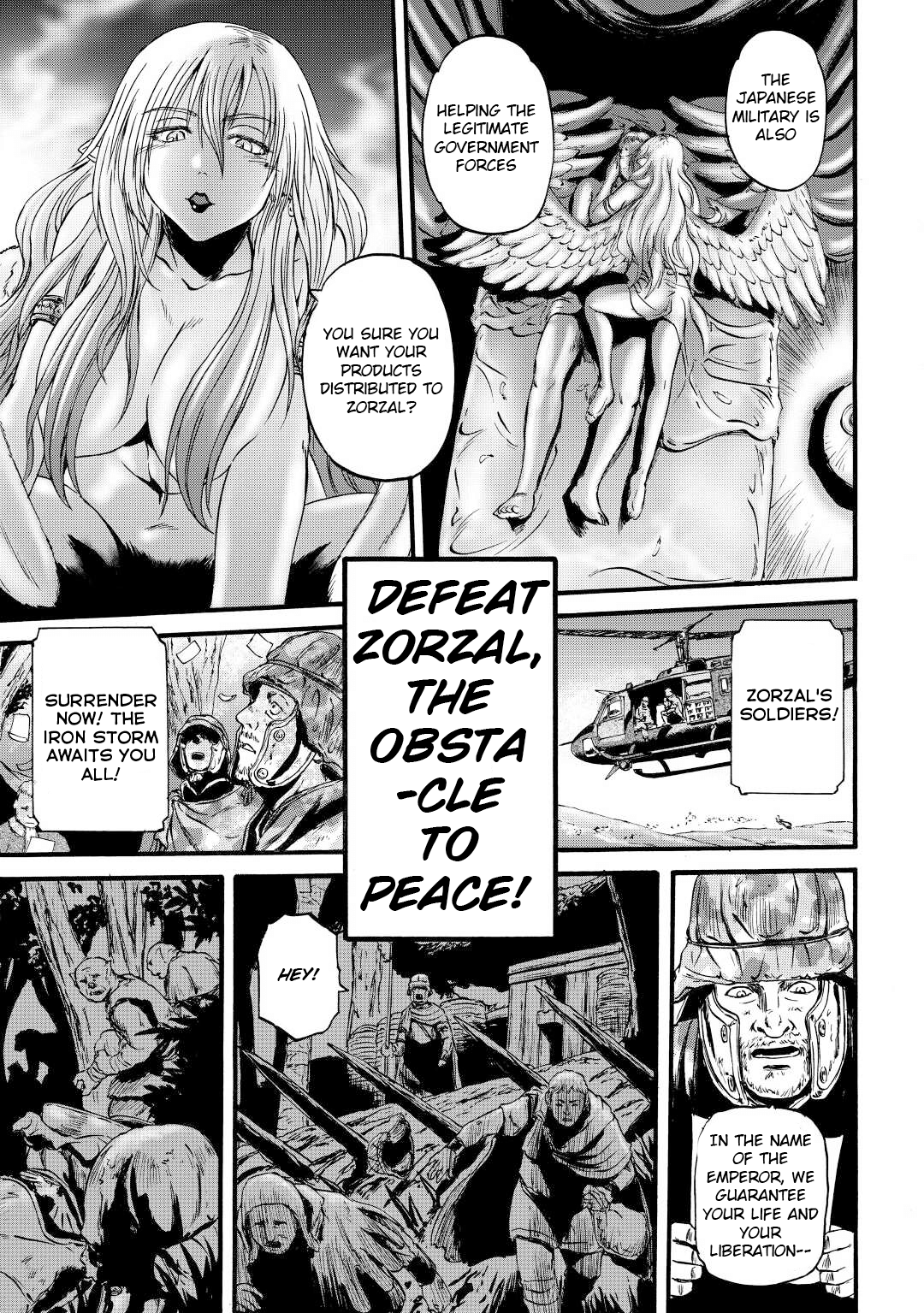 Gate - Jietai Kare no Chi nite, Kaku Tatakeri chapter 112 - page 27