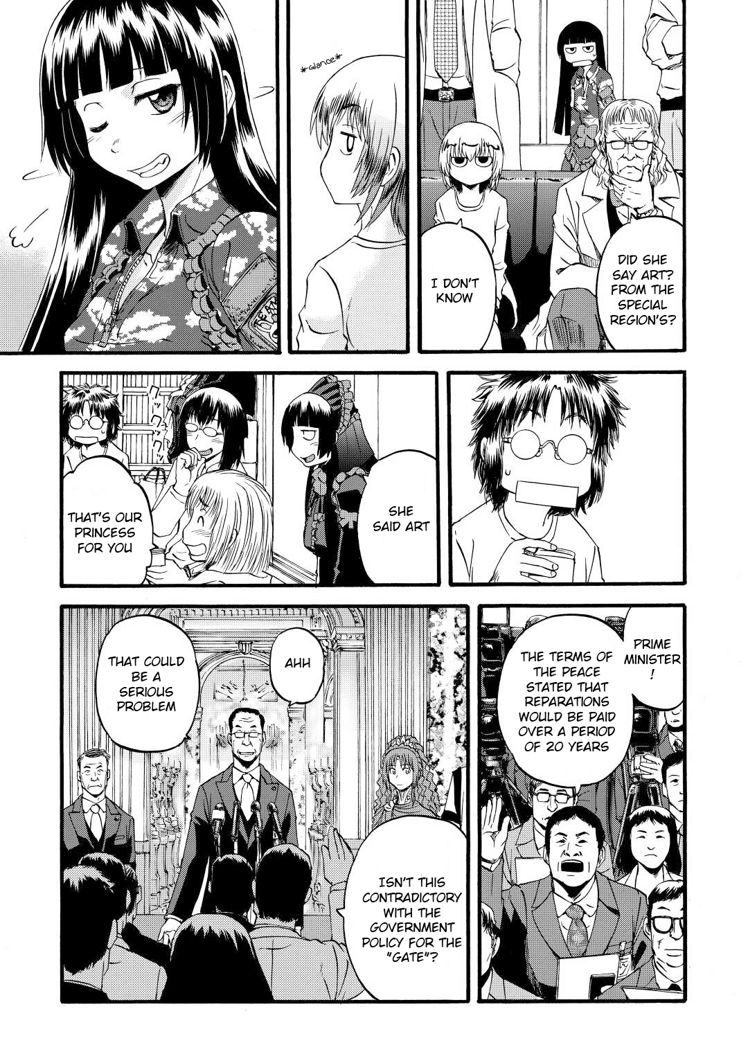 Gate - Jietai Kare no Chi nite, Kaku Tatakeri chapter 112 - page 7