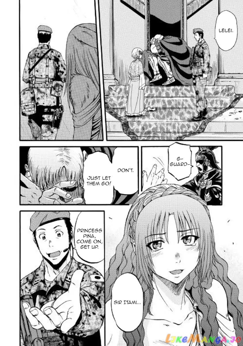 Gate - Jietai Kare no Chi nite, Kaku Tatakeri chapter 85.2 - page 4