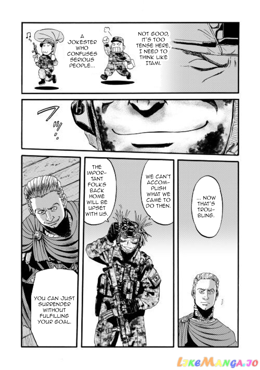 Gate - Jietai Kare no Chi nite, Kaku Tatakeri chapter 99 - page 16