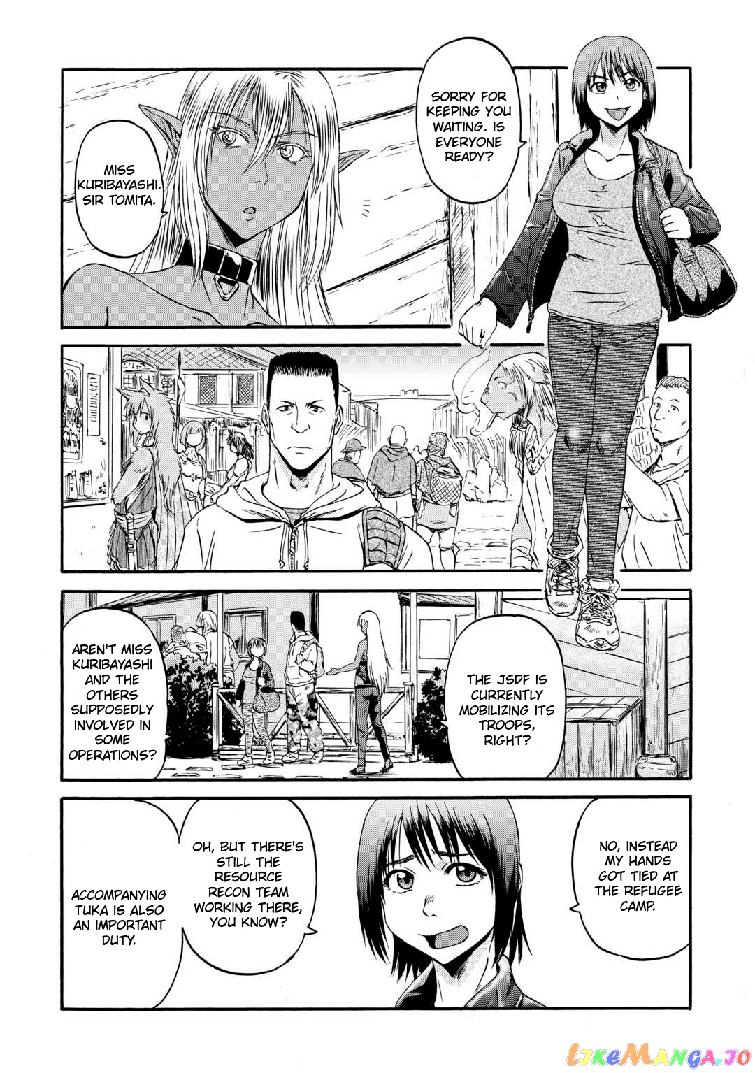 Gate - Jietai Kare no Chi nite, Kaku Tatakeri chapter 123 - page 21