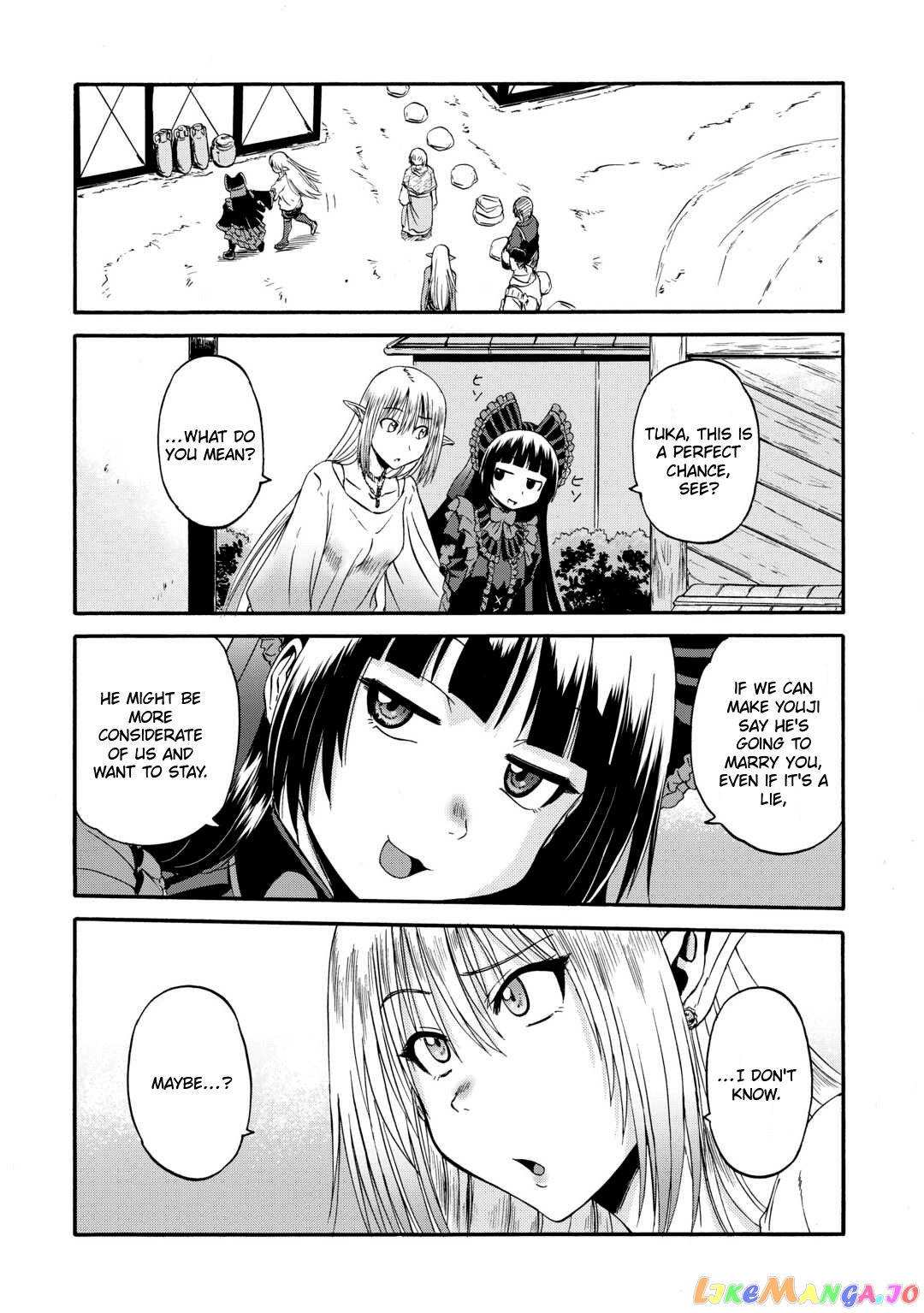 Gate - Jietai Kare no Chi nite, Kaku Tatakeri chapter 123 - page 25