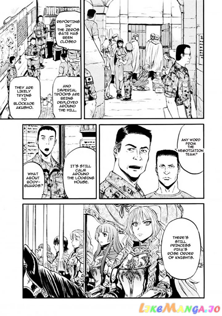 Gate - Jietai Kare no Chi nite, Kaku Tatakeri chapter 49 - page 12