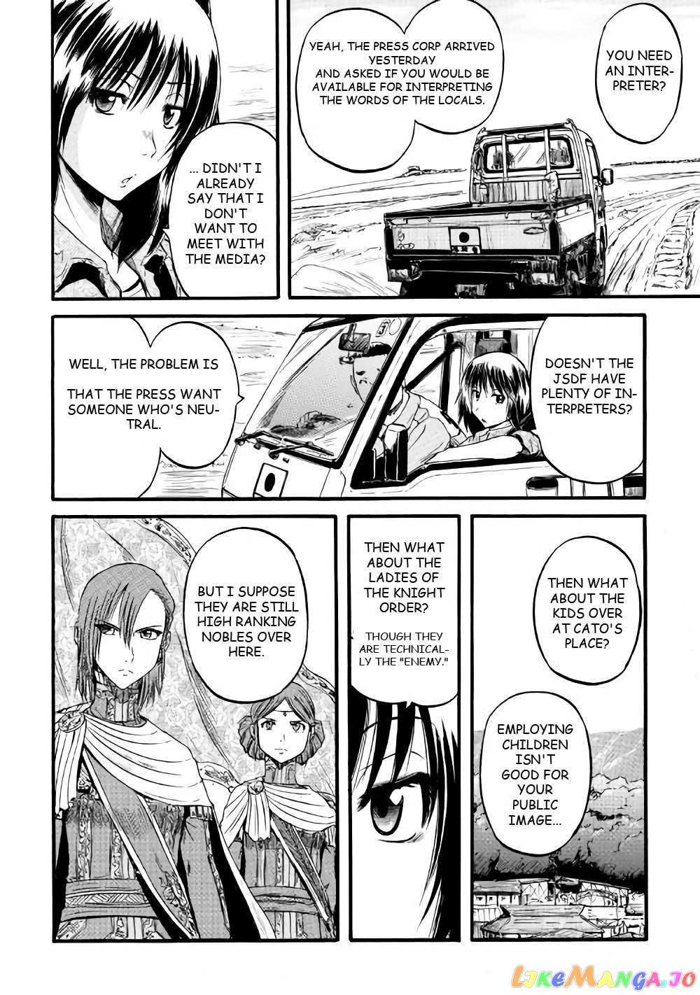 Gate - Jietai Kare no Chi nite, Kaku Tatakeri chapter 70 - page 9