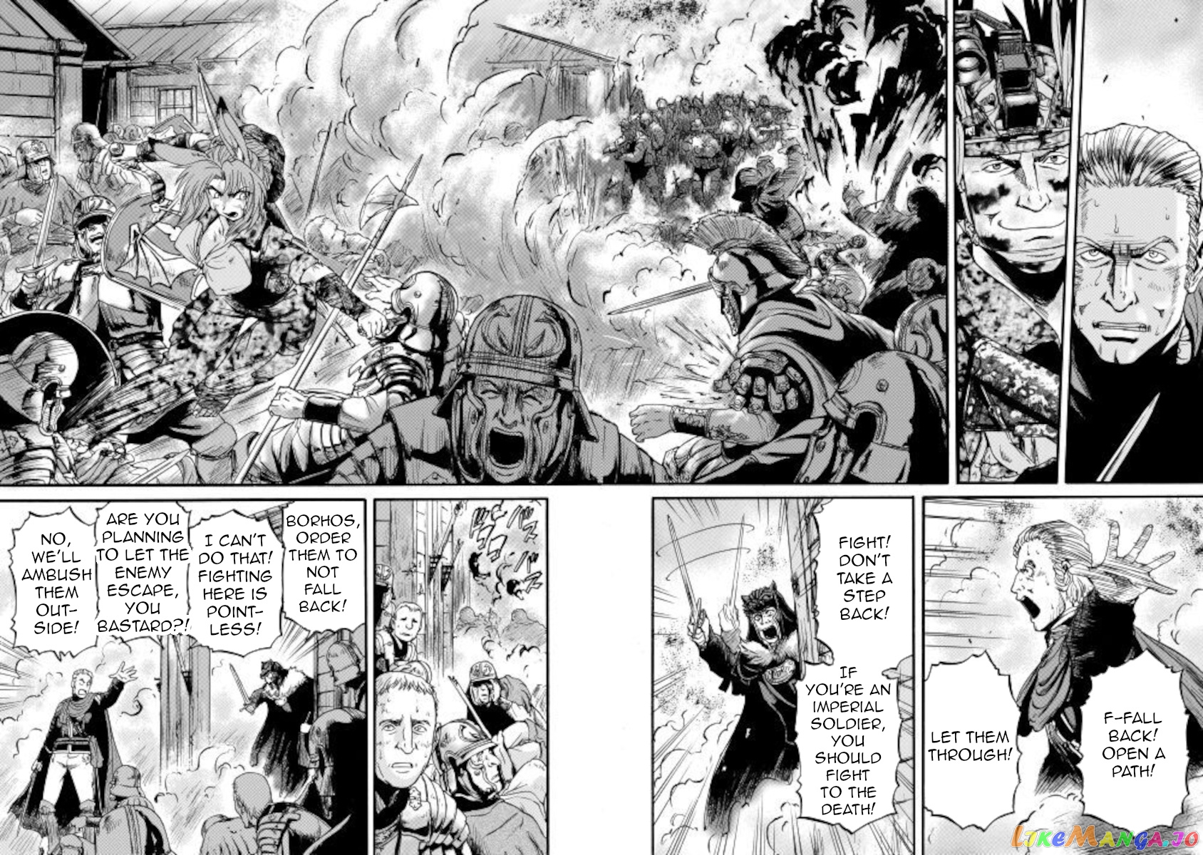 Gate - Jietai Kare no Chi nite, Kaku Tatakeri chapter 100 - page 12