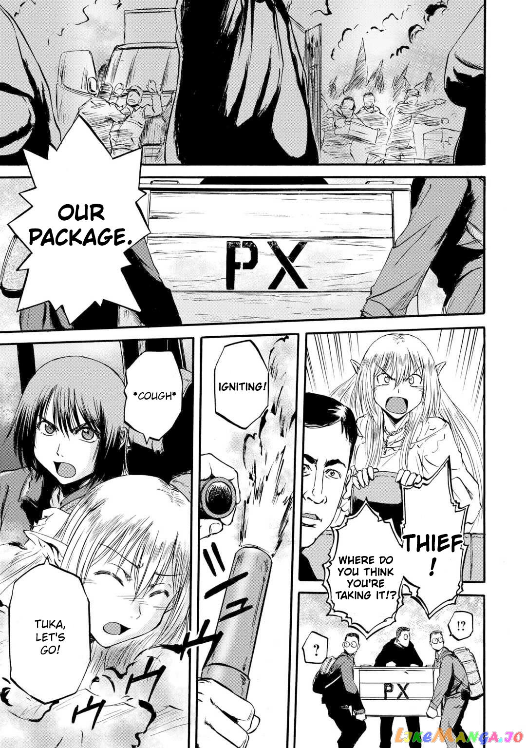 Gate - Jietai Kare no Chi nite, Kaku Tatakeri chapter 125 - page 28