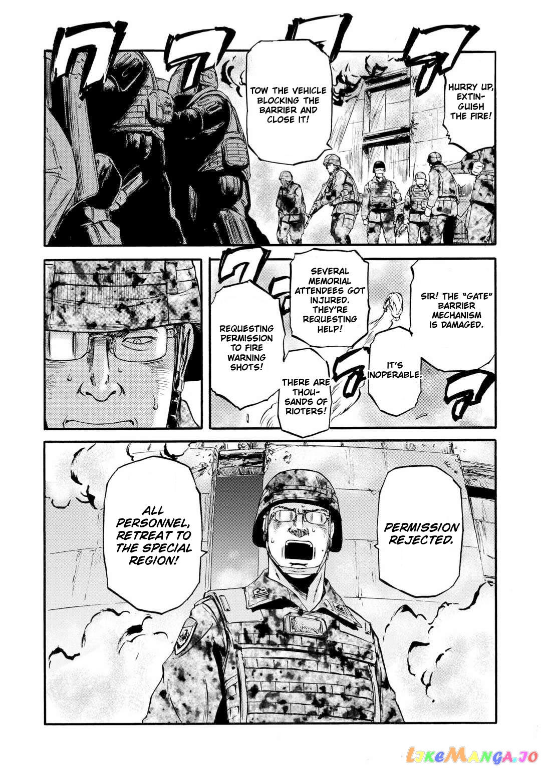 Gate - Jietai Kare no Chi nite, Kaku Tatakeri chapter 125 - page 33