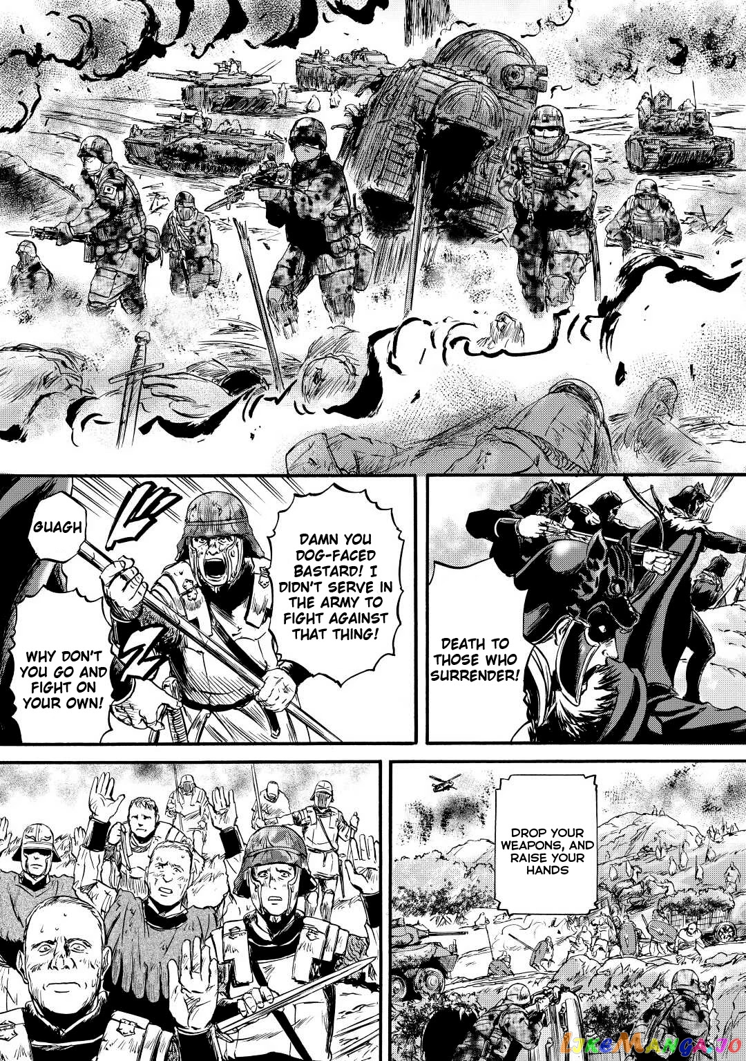 Gate - Jietai Kare no Chi nite, Kaku Tatakeri chapter 115 - page 37