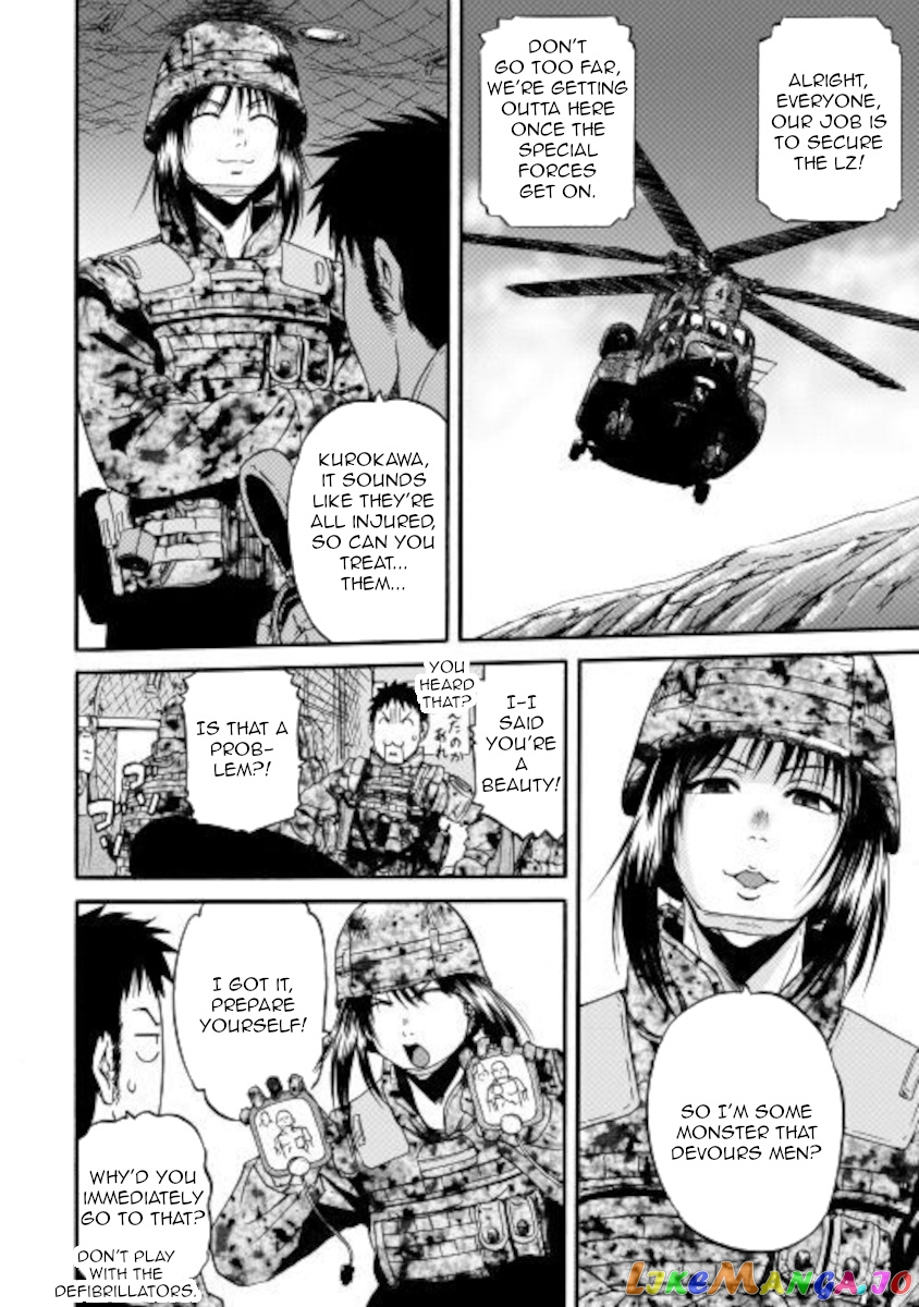 Gate - Jietai Kare no Chi nite, Kaku Tatakeri chapter 101.1 - page 10