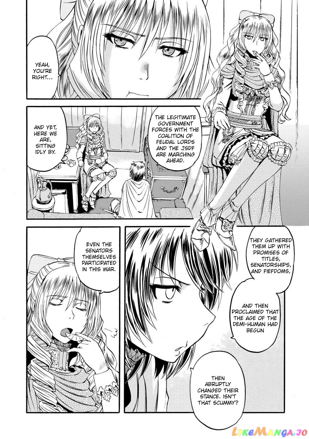 Gate - Jietai Kare no Chi nite, Kaku Tatakeri Chapter 126 - page 15