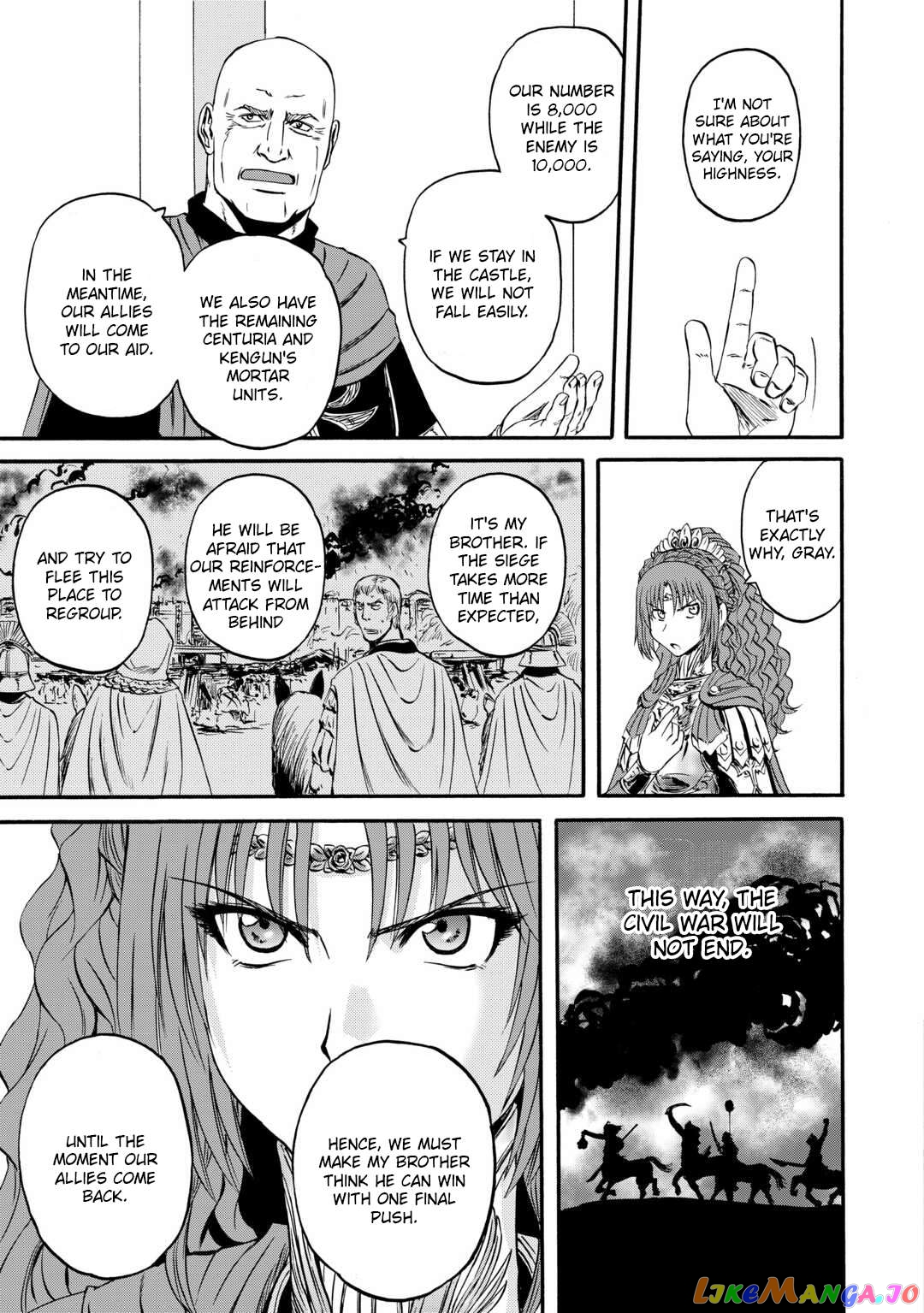 Gate - Jietai Kare no Chi nite, Kaku Tatakeri Chapter 126 - page 32