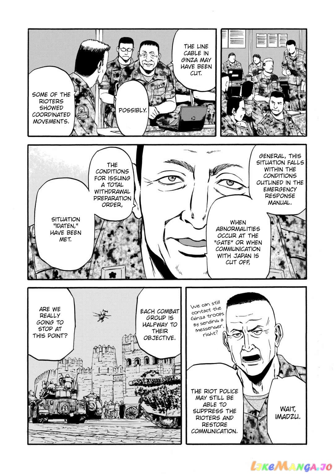 Gate - Jietai Kare no Chi nite, Kaku Tatakeri Chapter 126 - page 10
