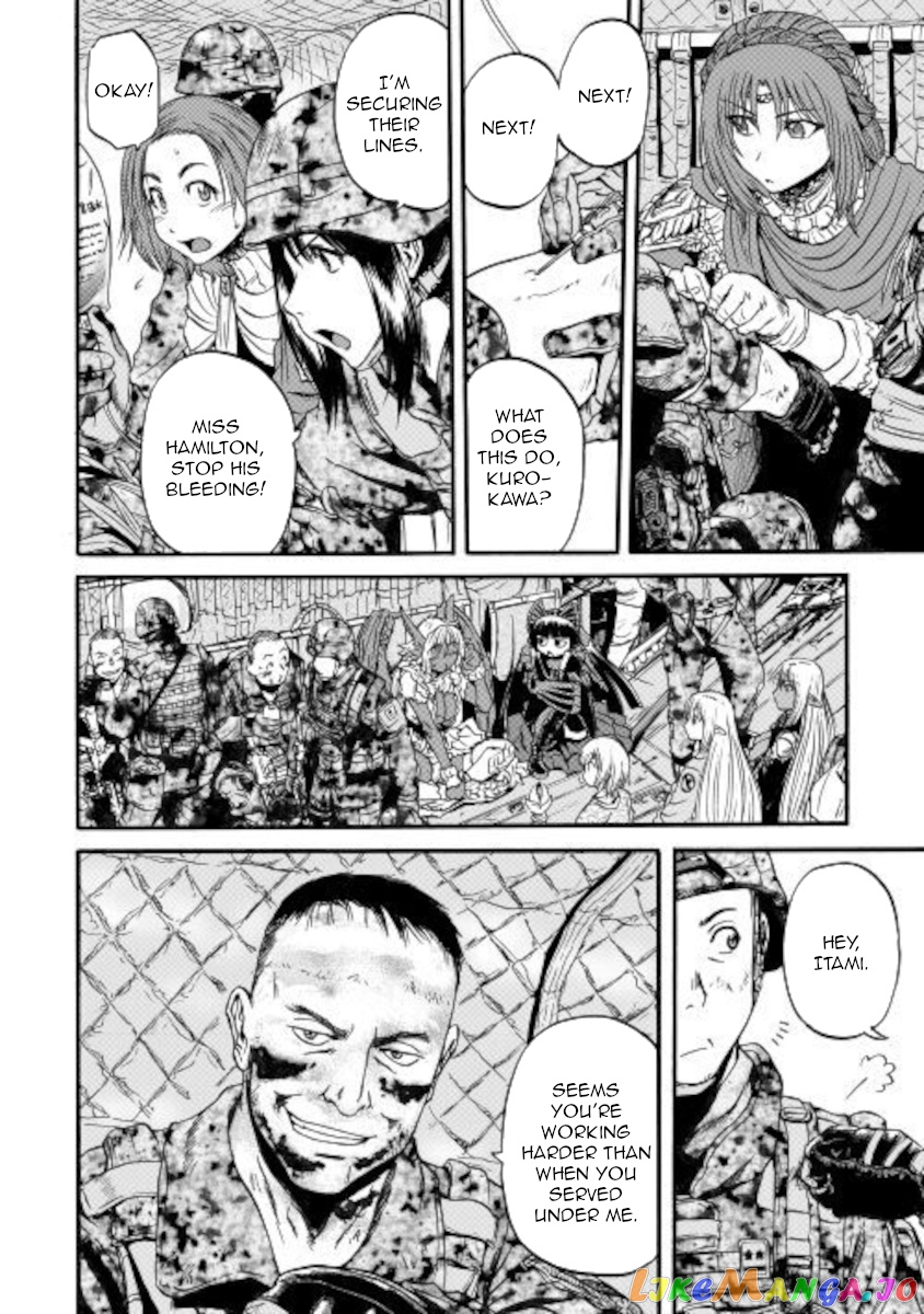 Gate - Jietai Kare no Chi nite, Kaku Tatakeri chapter 101.2 - page 14