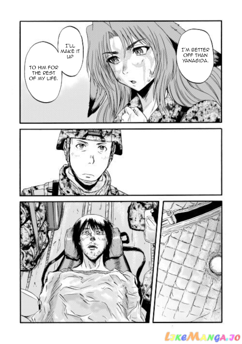 Gate - Jietai Kare no Chi nite, Kaku Tatakeri chapter 101.2 - page 18