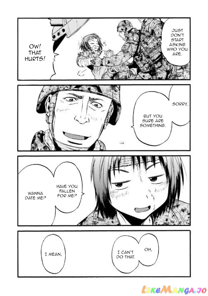 Gate - Jietai Kare no Chi nite, Kaku Tatakeri Chapter 89 - page 32