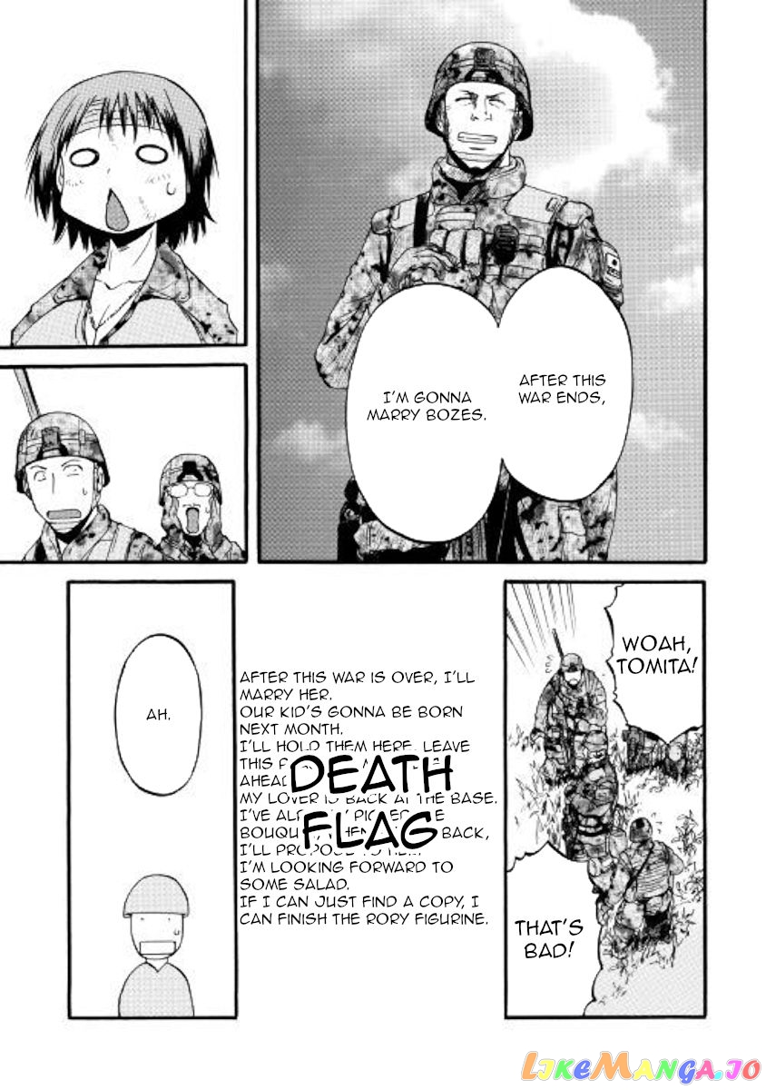 Gate - Jietai Kare no Chi nite, Kaku Tatakeri Chapter 89 - page 33