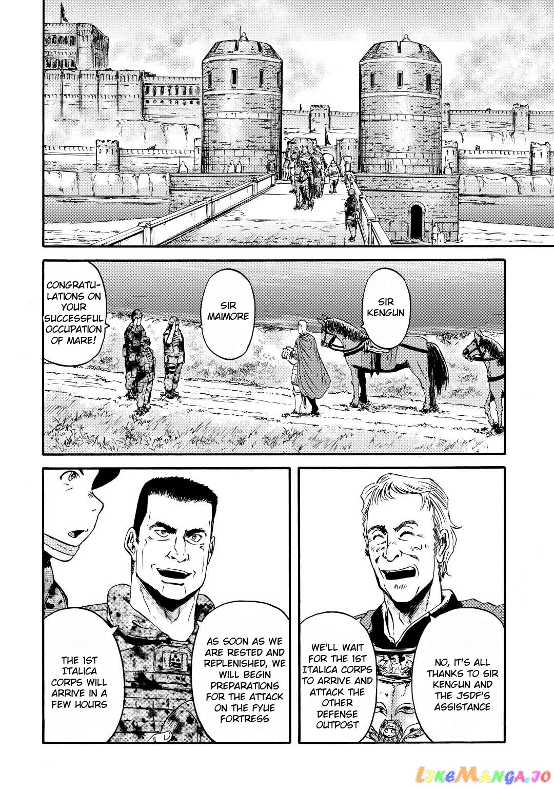 Gate - Jietai Kare no Chi nite, Kaku Tatakeri chapter 117 - page 19