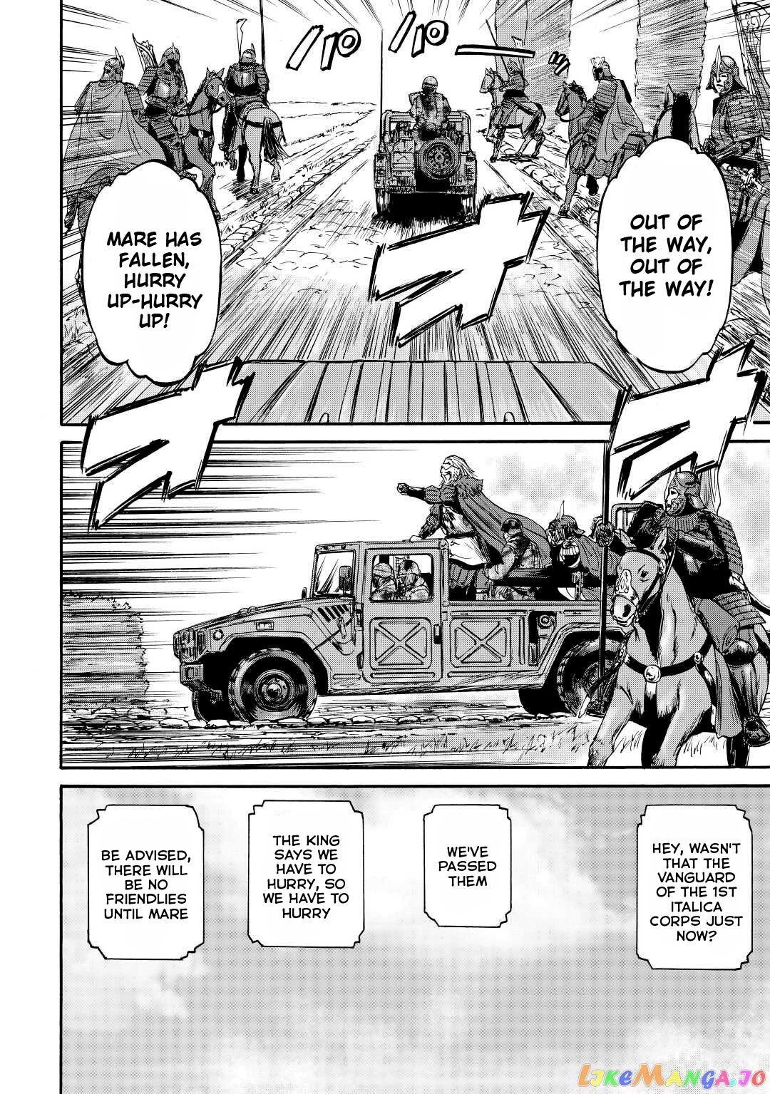 Gate - Jietai Kare no Chi nite, Kaku Tatakeri chapter 117 - page 21
