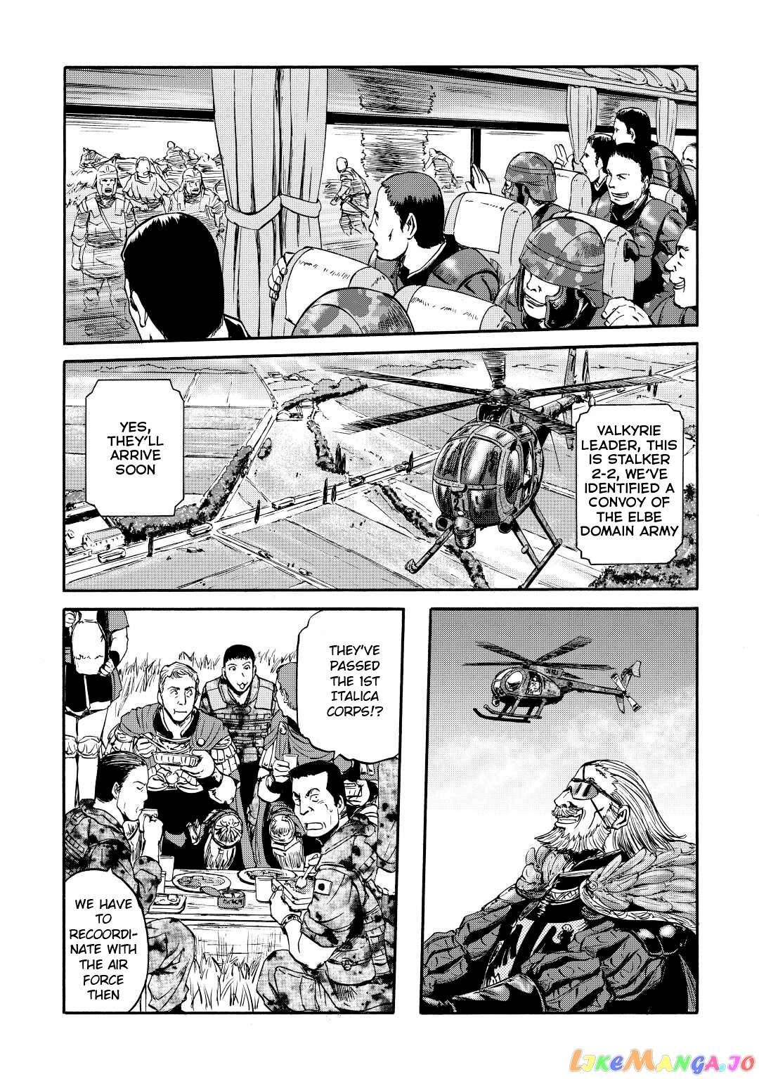 Gate - Jietai Kare no Chi nite, Kaku Tatakeri chapter 117 - page 22