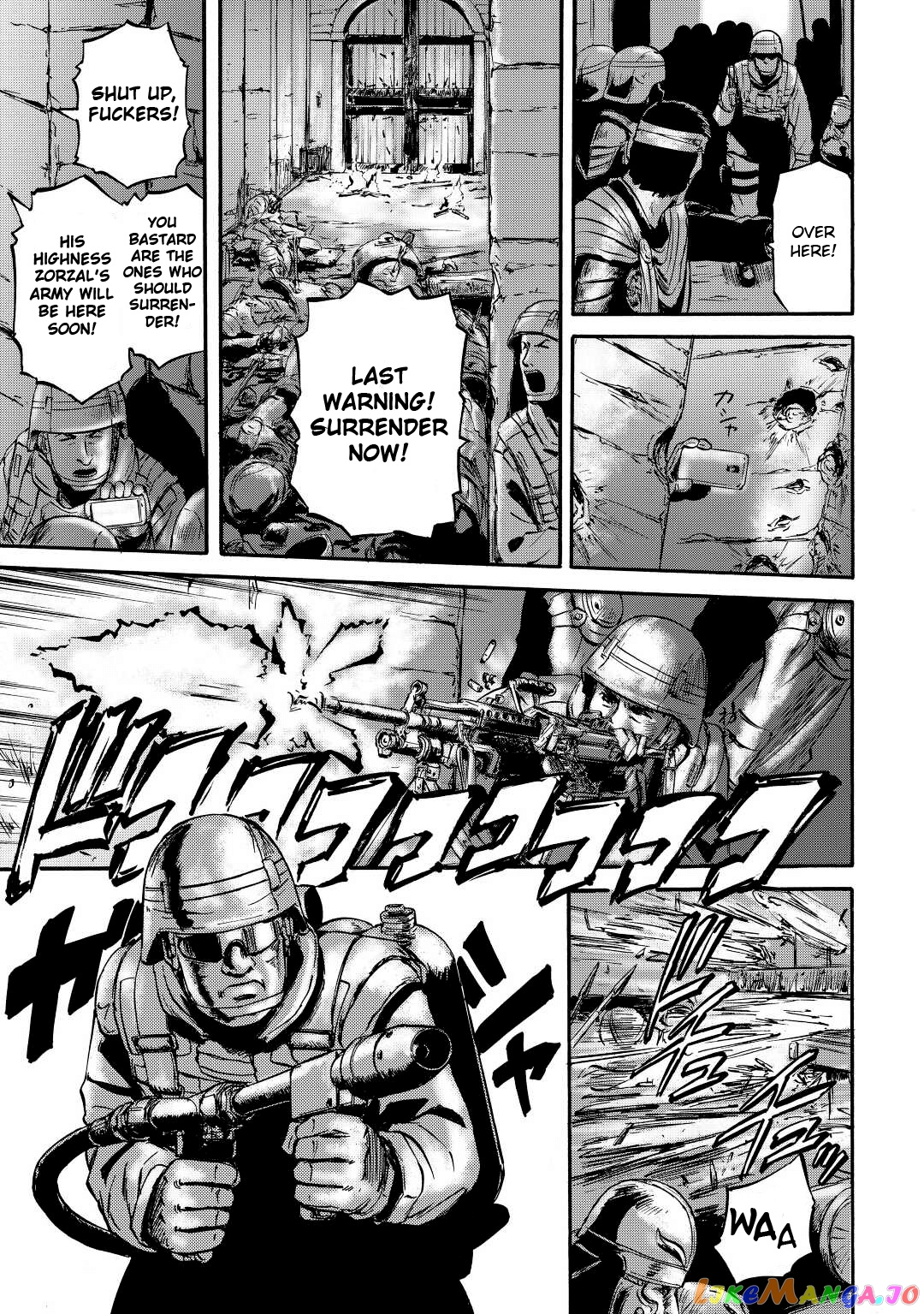 Gate - Jietai Kare no Chi nite, Kaku Tatakeri chapter 117 - page 32