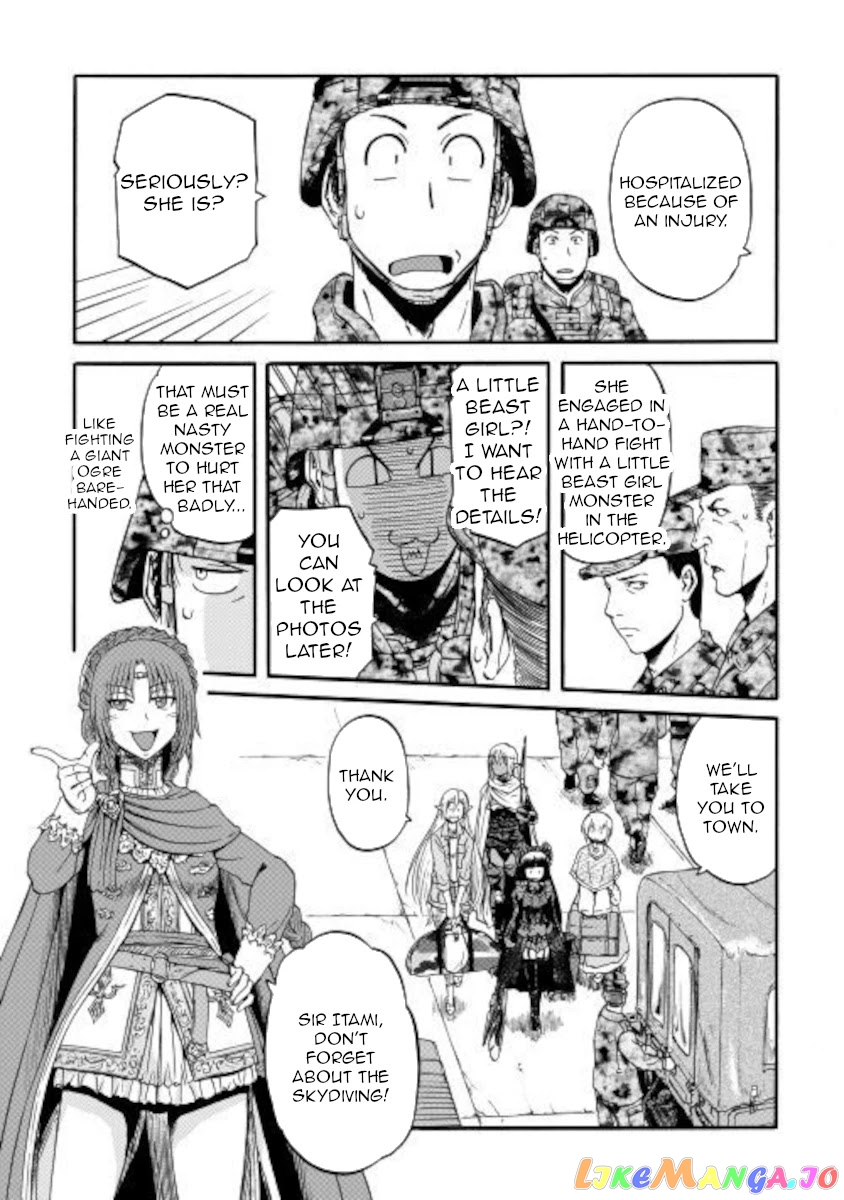 Gate - Jietai Kare no Chi nite, Kaku Tatakeri chapter 102 - page 11