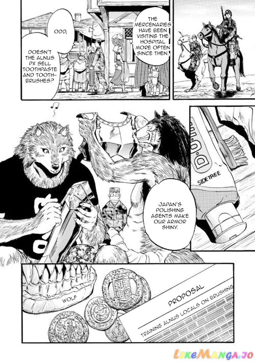 Gate - Jietai Kare no Chi nite, Kaku Tatakeri chapter 89.5 - page 10
