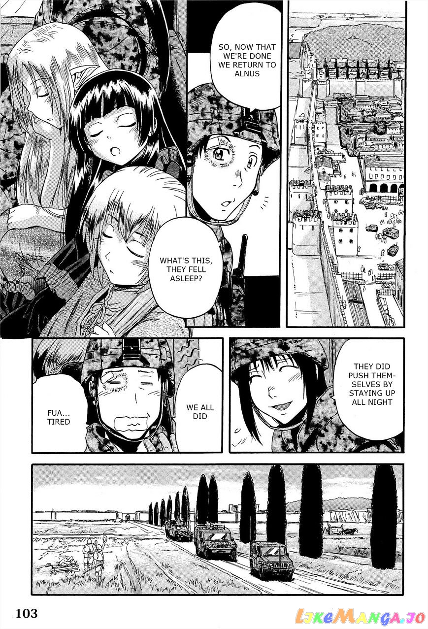 Gate - Jietai Kare no Chi nite, Kaku Tatakeri chapter 13 - page 13