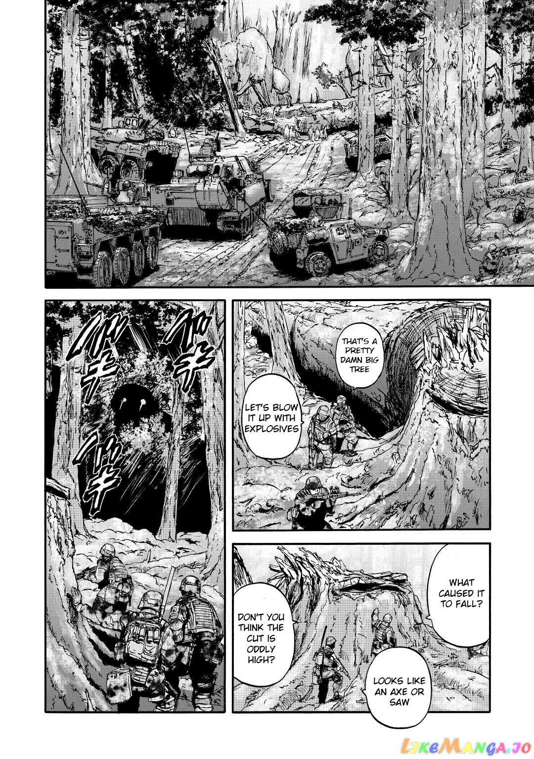 Gate - Jietai Kare no Chi nite, Kaku Tatakeri chapter 118 - page 18