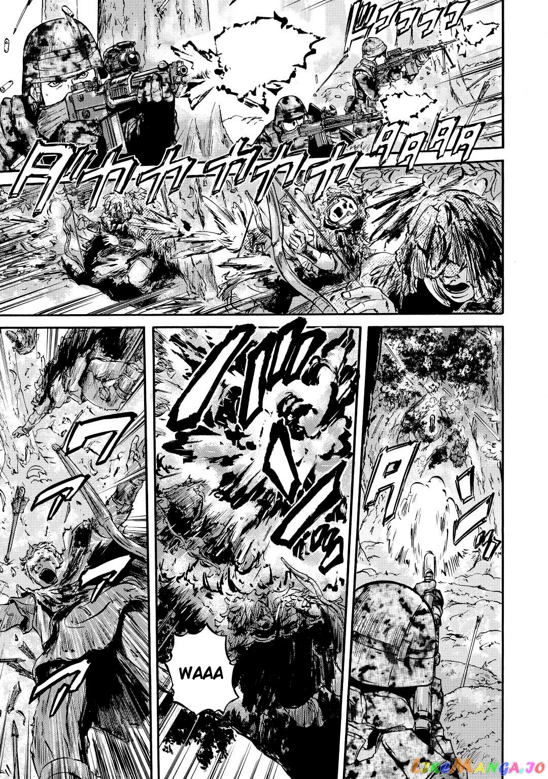 Gate - Jietai Kare no Chi nite, Kaku Tatakeri chapter 118 - page 25