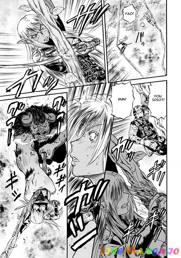 Gate - Jietai Kare no Chi nite, Kaku Tatakeri chapter 51.2 - page 24