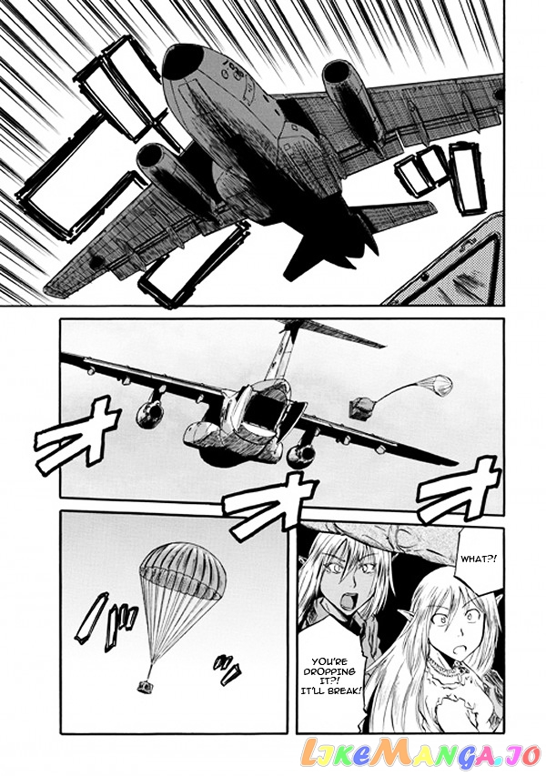 Gate - Jietai Kare no Chi nite, Kaku Tatakeri chapter 51.2 - page 36