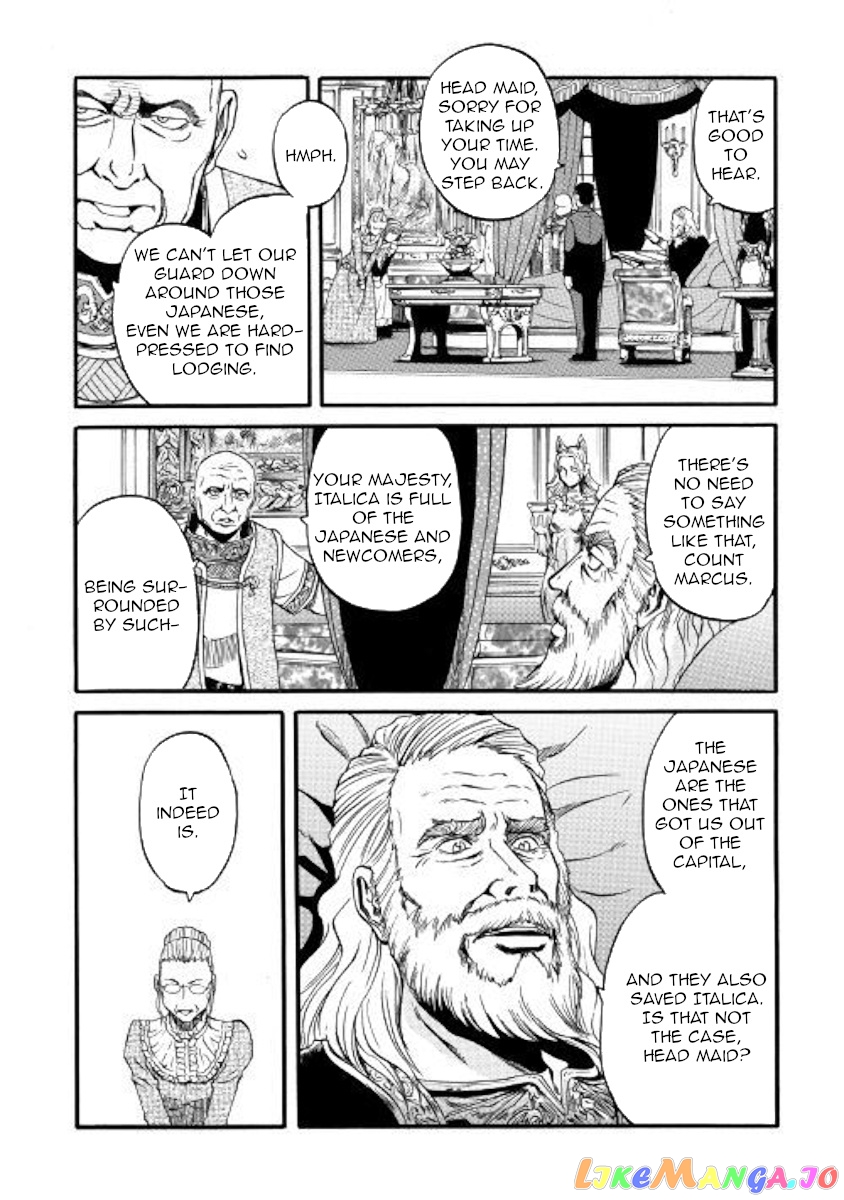 Gate - Jietai Kare no Chi nite, Kaku Tatakeri chapter 90 - page 17