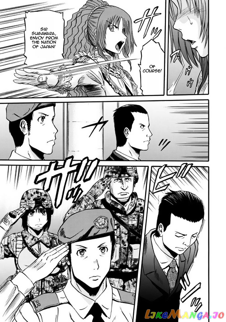 Gate - Jietai Kare no Chi nite, Kaku Tatakeri chapter 33 - page 17