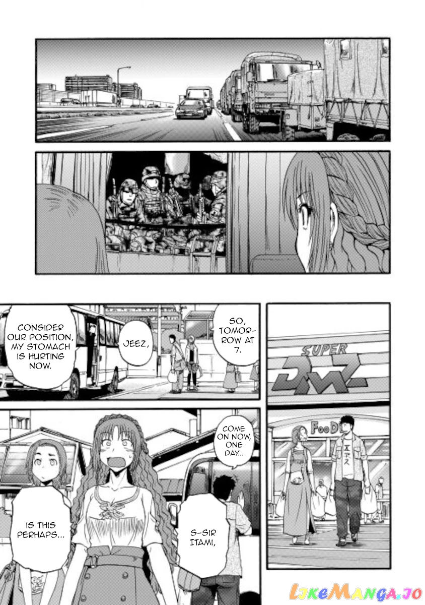 Gate - Jietai Kare no Chi nite, Kaku Tatakeri chapter 105 - page 21