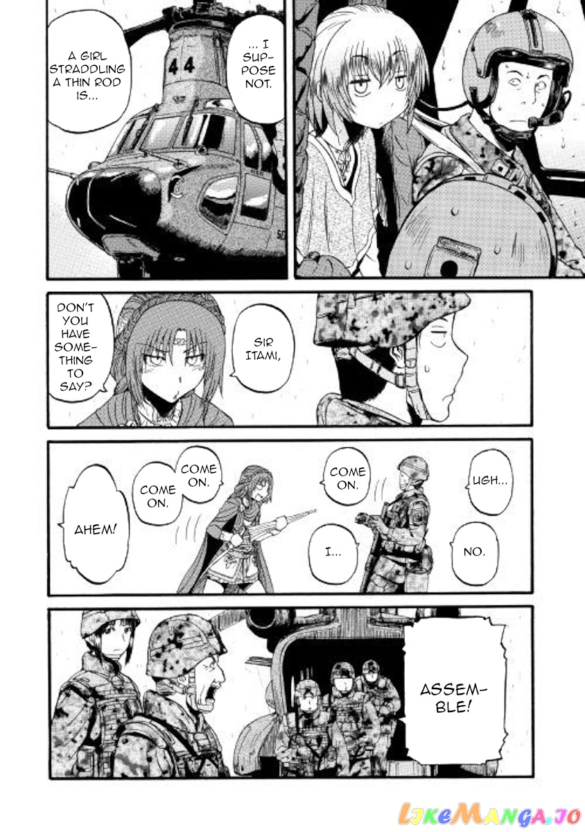 Gate - Jietai Kare no Chi nite, Kaku Tatakeri chapter 92 - page 17