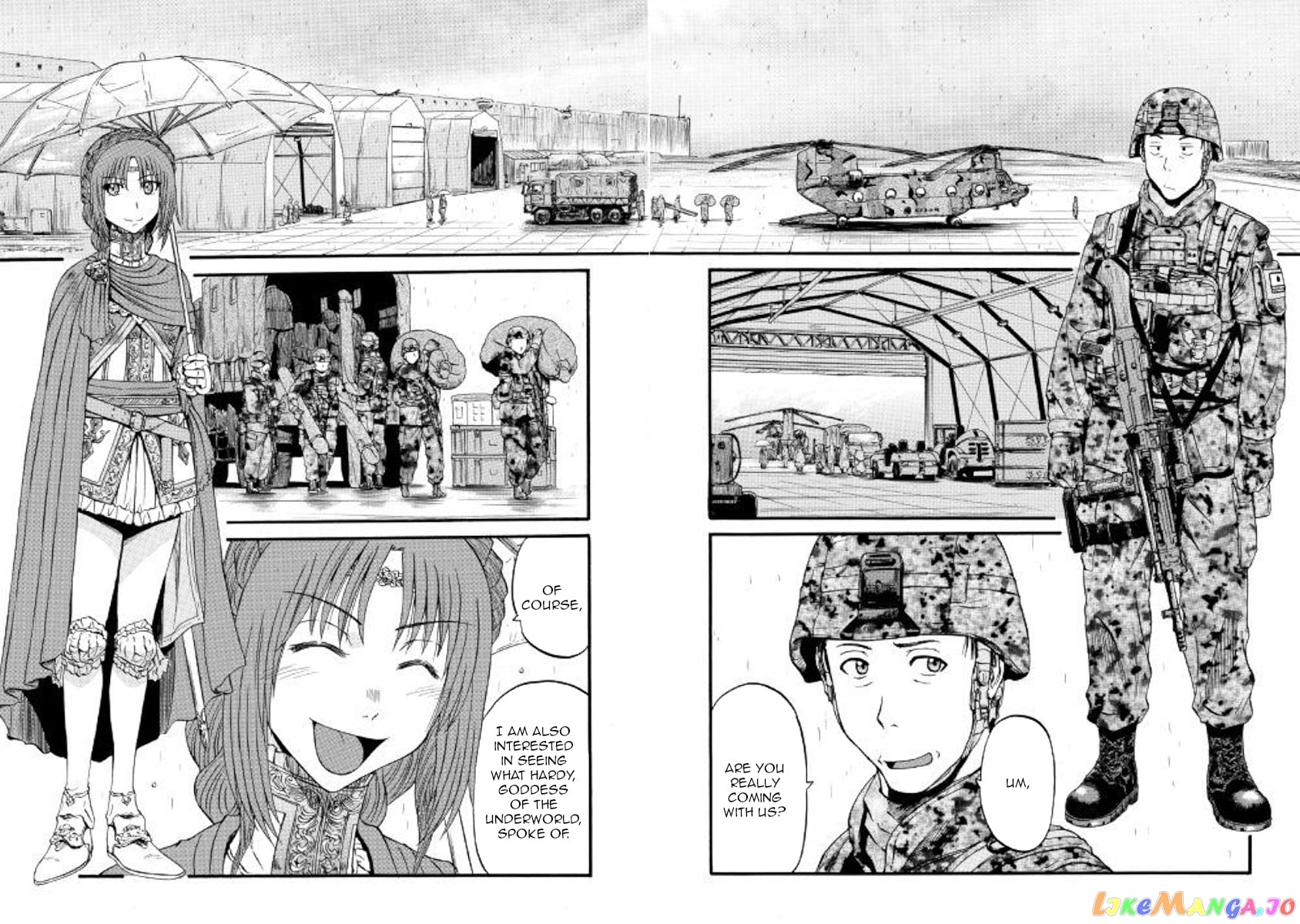 Gate - Jietai Kare no Chi nite, Kaku Tatakeri chapter 92 - page 4