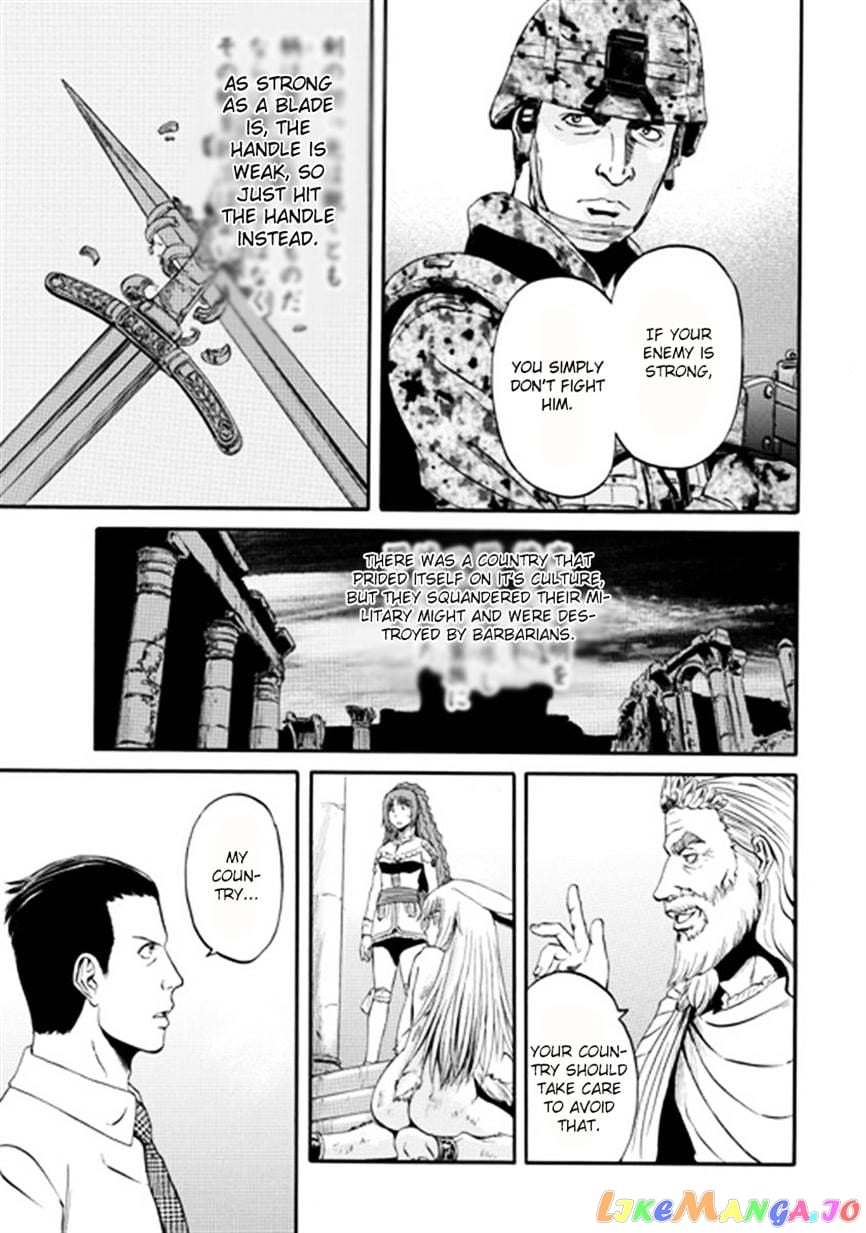 Gate - Jietai Kare no Chi nite, Kaku Tatakeri chapter 35 - page 17