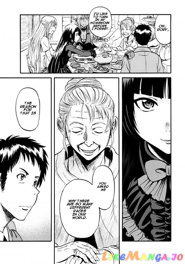 Gate - Jietai Kare no Chi nite, Kaku Tatakeri chapter 54 - page 23