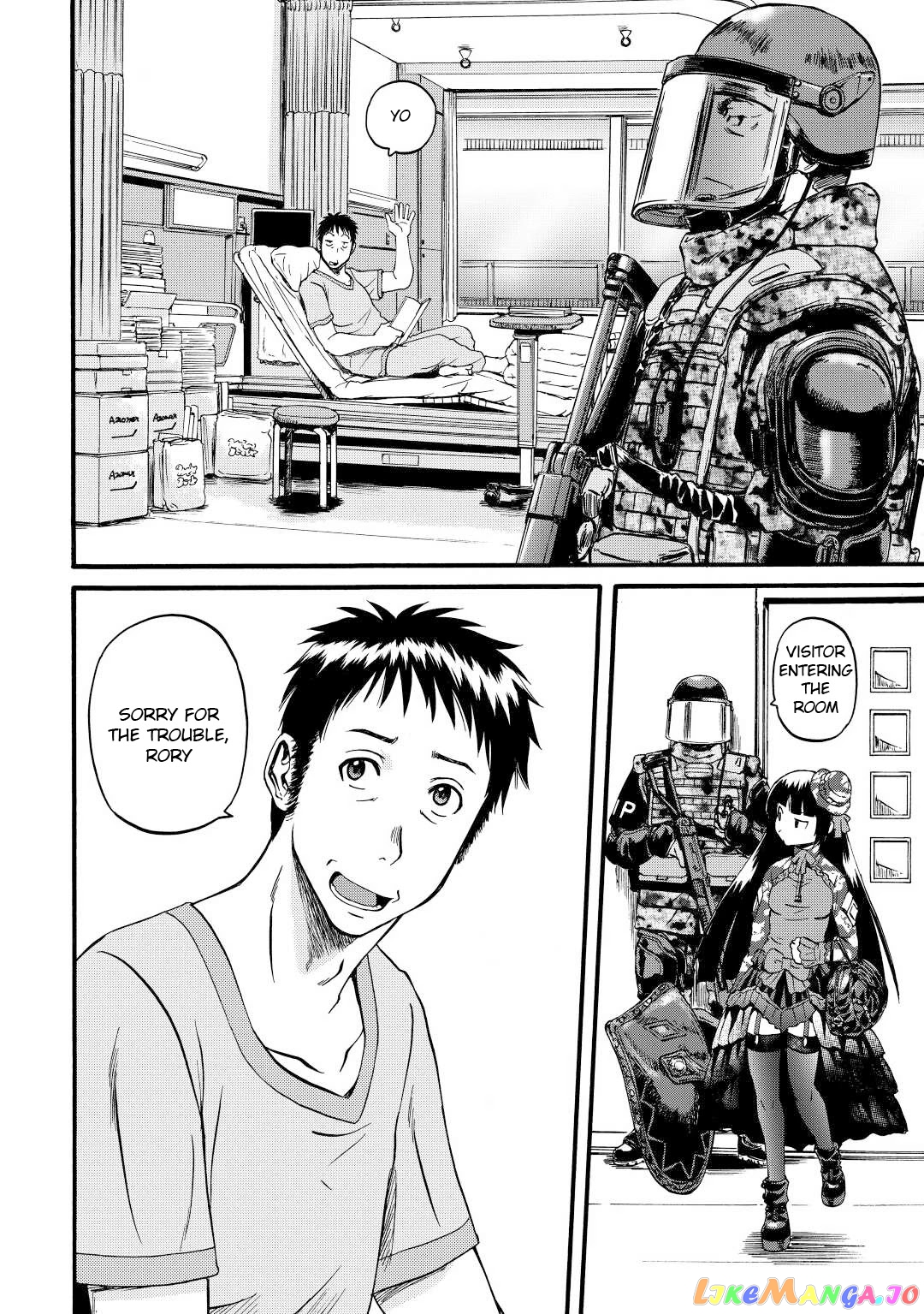 Gate - Jietai Kare no Chi nite, Kaku Tatakeri chapter 107 - page 24