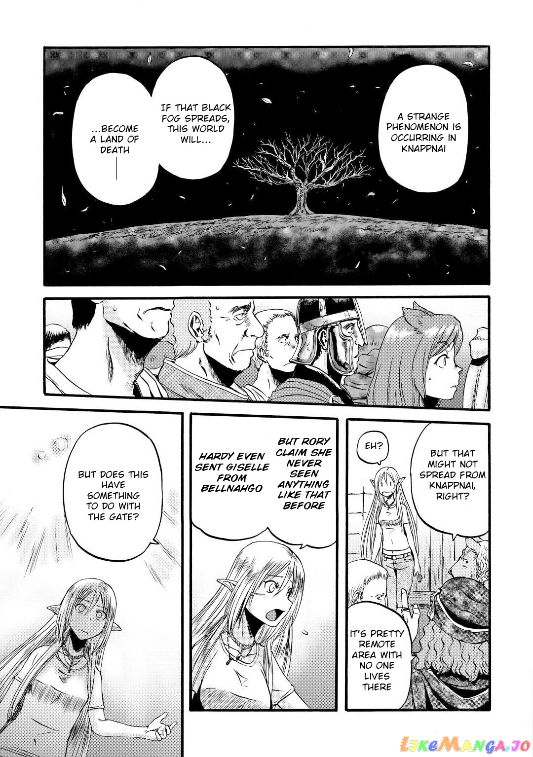 Gate - Jietai Kare no Chi nite, Kaku Tatakeri chapter 107 - page 5