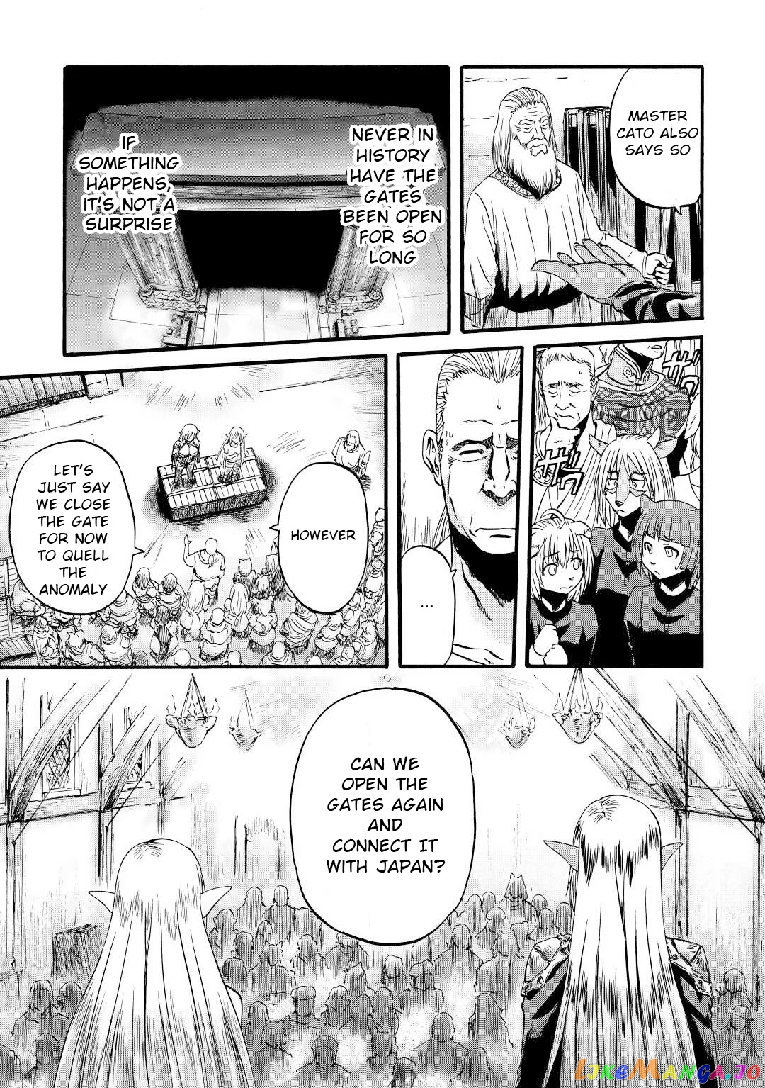 Gate - Jietai Kare no Chi nite, Kaku Tatakeri chapter 107 - page 7