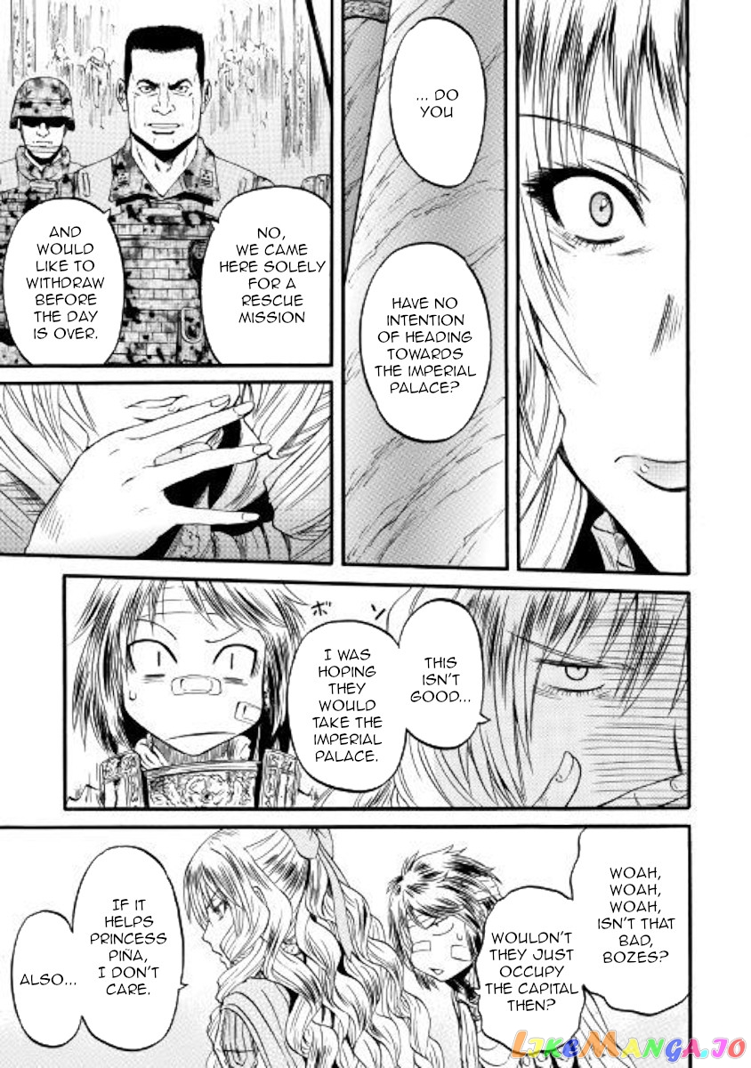Gate - Jietai Kare no Chi nite, Kaku Tatakeri chapter 78 - page 29