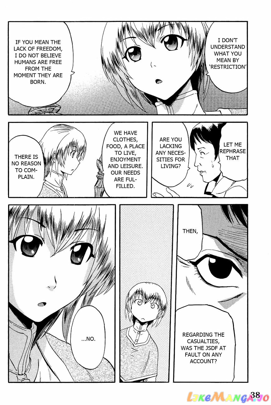 Gate - Jietai Kare no Chi nite, Kaku Tatakeri chapter 18 - page 10