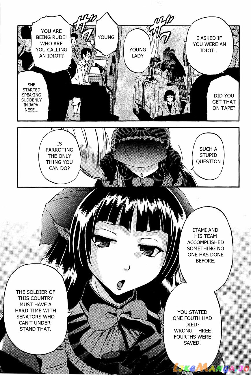 Gate - Jietai Kare no Chi nite, Kaku Tatakeri chapter 18 - page 19