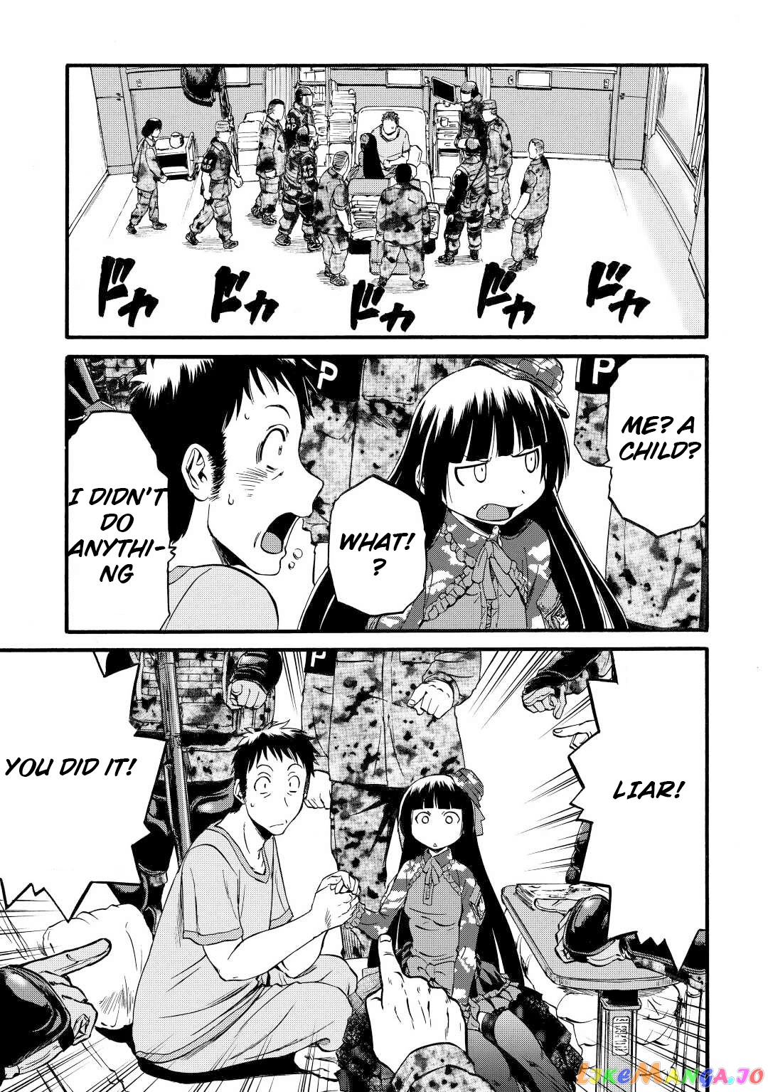 Gate - Jietai Kare no Chi nite, Kaku Tatakeri chapter 108 - page 23